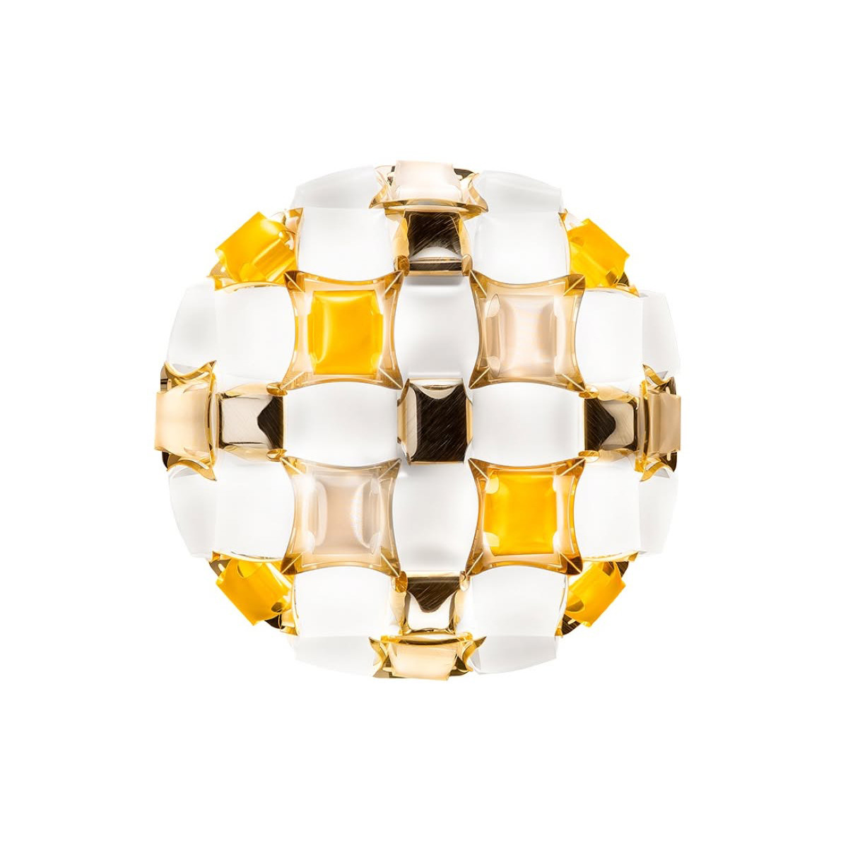 Mida Ceiling-Wall medium lampada da soffitto-parete Amber