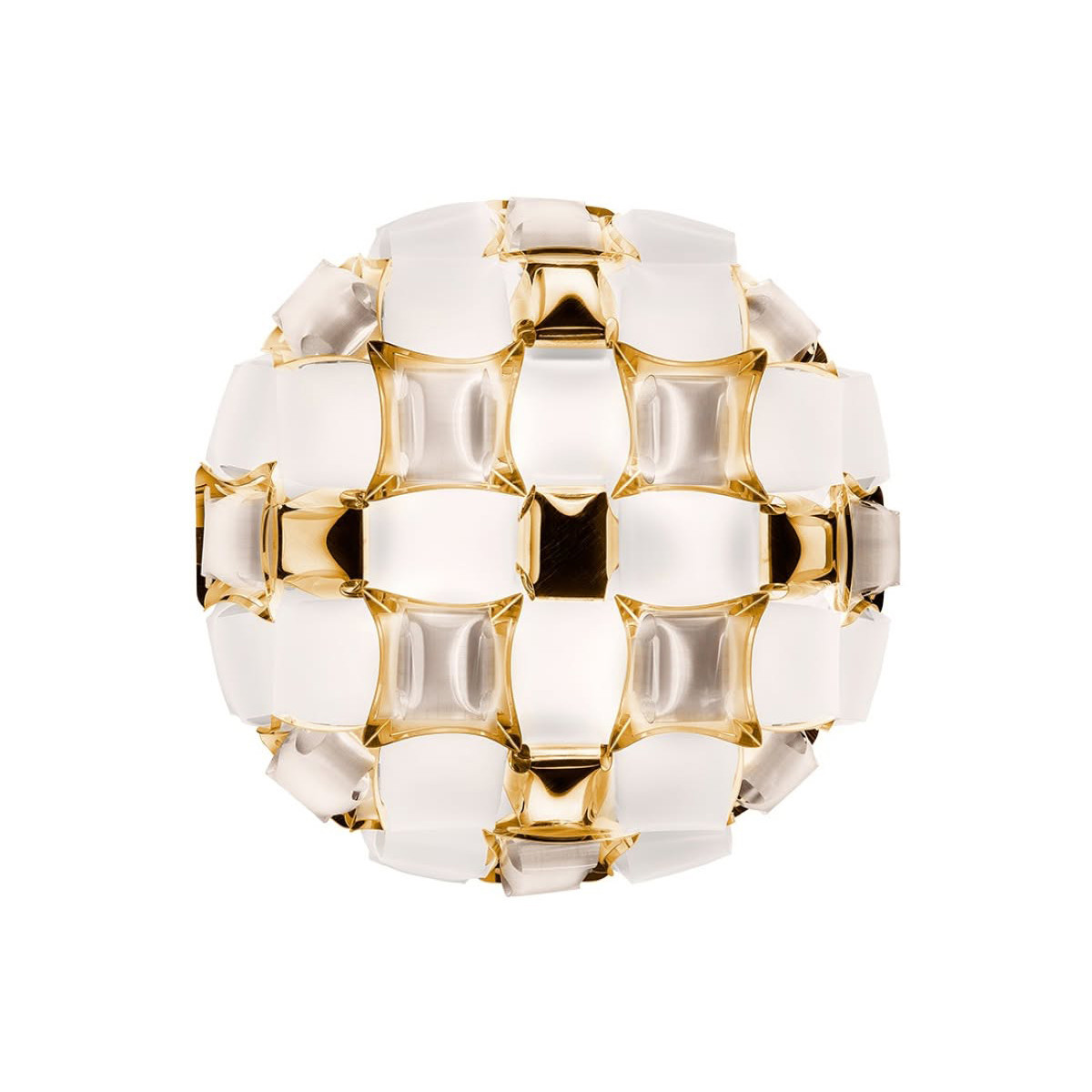 Mida Ceiling-Wall medium lampada da soffitto-parete White-Gold