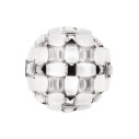 Mida Ceiling-Wall medium lampada da soffitto-parete White-Platinum Slamp vista