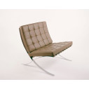 Knoll Mies Van Der Rohe Barcelona Relax Poltrona Pelle Venezia Edizione Speciale vista