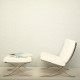 Knoll Mies Van Der Rohe Barcelona Relax Sgabello Pelle Venezia Edizione Speciale ambientazione