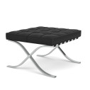 Knoll Mies Van Der Rohe Barcelona Relax Sgabello Pelle Venezia Edizione Speciale vista