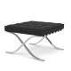 Knoll Mies Van Der Rohe Barcelona Relax Sgabello Pelle Venezia Edizione Speciale vista