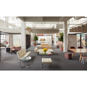 Knoll Mies Van Der Rohe Barcelona Relax Sgabello Pelle Venezia Edizione Speciale ambientazione