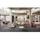 Knoll Mies Van Der Rohe Barcelona Relax Sgabello Pelle Venezia Edizione Speciale ambientazione