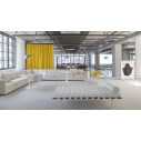 Knoll Mies Van Der Rohe Barcelona Relax Sommier Pelle Venezia Edizione Speciale ambientazione