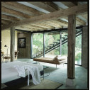 Knoll Mies Van Der Rohe Barcelona Relax Sommier Pelle Venezia Edizione Speciale ambientazione
