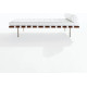 Knoll Mies Van Der Rohe Barcelona Relax Sommier Pelle Venezia Edizione Speciale vista