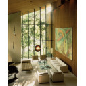 Knoll Mies Van Der Rohe Barcelona Relax Sommier Pelle Venezia Edizione Speciale ambientazione