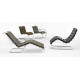 Knoll Mies Van Der Rohe MR Poltrona Chaise Longue Edizione Bauhaus vista