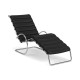 Knoll Mies Van Der Rohe MR Chaise Longue regolabile Edizione Bauhaus vista