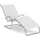 Knoll Mies Van Der Rohe MR Chaise Longue regolabile Edizione Bauhaus vista