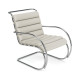 Knoll Mies Van Der Rohe MR Poltrona con braccioli Edizione Bauhaus vista