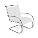 Knoll Mies Van Der Rohe MR Poltrona con braccioli Edizione Bauhaus vista