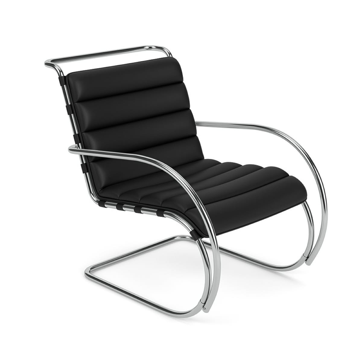 Knoll Mies Van Der Rohe MR Poltrona con braccioli Edizione Bauhaus