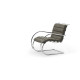 Knoll Mies Van Der Rohe MR Poltrona con braccioli Edizione Bauhaus vista