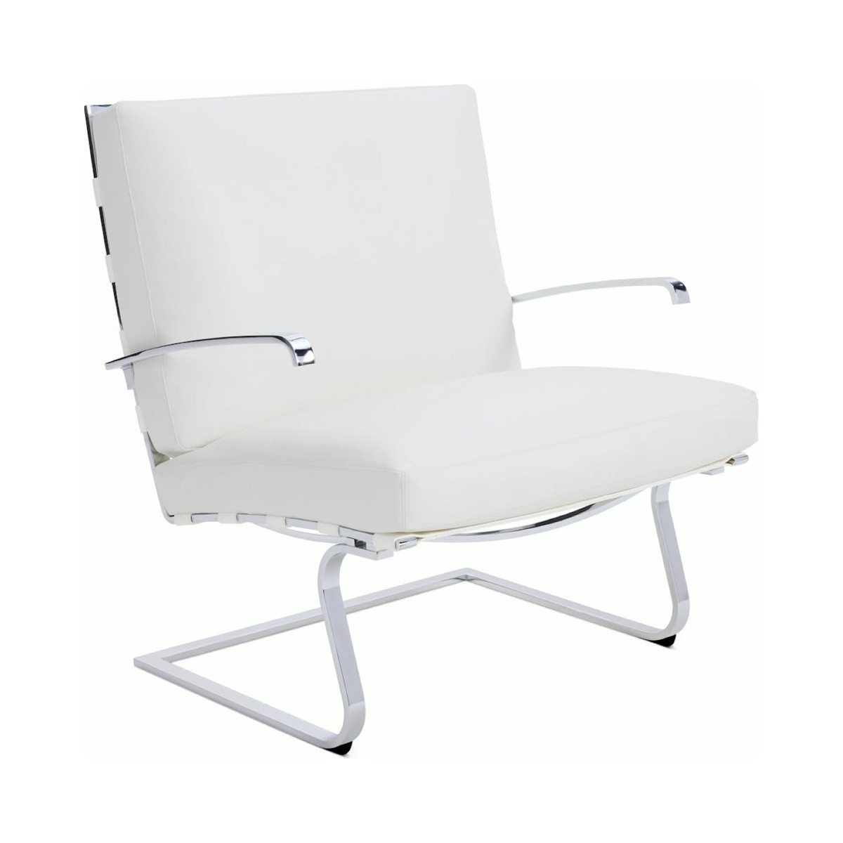 Knoll Mies Van Der Rohe Tugendhat Poltrona con braccioli in pelle