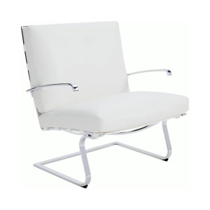 Knoll Mies Van Der Rohe Tugendhat Poltrona con braccioli in pelle