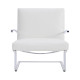 Knoll Mies Van Der Rohe Tugendhat Poltrona con braccioli in pelle vista