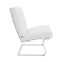 Knoll Mies Van Der Rohe Tugendhat Poltrona senza braccioli in pelle vista