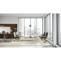 Knoll Mies Van Der Rohe Tugendhat Poltrona senza braccioli in pelle ambientazione