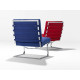 Knoll Mies Van Der Rohe Tugendhat Poltrona senza braccioli in pelle vista
