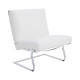 Knoll Mies Van Der Rohe Tugendhat Poltrona senza braccioli in pelle vista