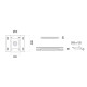 Milli Round 4194 Faretto a incasso a plafone 9010 novantadieci dimensioni