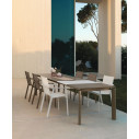Milo Tavolo da pranzo estendibile 200 x 100 Talenti Outdoor ambientazione