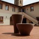 Ming Large vaso Ø 80 Serralunga ambientazione