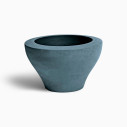 Ming Small vaso Serralunga vista finitura moleskin