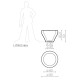 Ming Small vaso Serralunga dimensioni