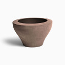 Ming Small vaso Serralunga vista finitura moleskin