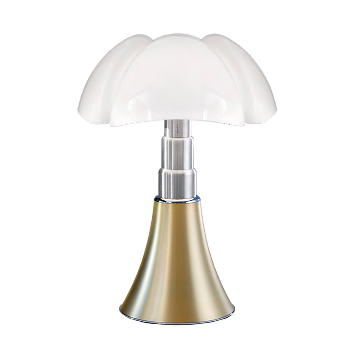Lampada Minipipistrello ottone satinato