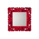 Specchio Mirror Of love S Slide Design rosso 