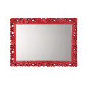 Specchio Mirror Of love XL Slide Design rosso