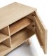 Mobile TV Seleb 2 ante in legno massello di mango 160 x 56 cm dettaglio