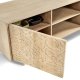 Mobile TV Seleb 2 ante in legno massello di mango 160 x 56 cm dettaglio