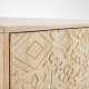 Mobile TV Seleb 2 ante in legno massello di mango 160 x 56 cm dettaglio