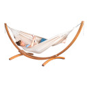 La Siesta Modesta Latte Amaca Singola in cotone biologico vista