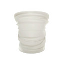 Driade Modesty Veiled Poltrona bianco vista