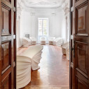 Driade Modesty Veiled Poltrona bianco ambientazione