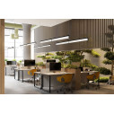 Modula Suspension Double lampada a sospensione Slamp ambientazione