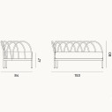 Unopiù Modulo finale destro Les Arcs dimensioni