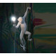 Monkey Lamp Hanging Left Hand White Seletti ambientazione