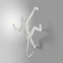 Monkey Lamp Hanging Right Hand White Seletti dettaglio