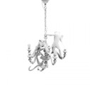 Monkey Lamp Chandelier White Seletti vista