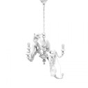 Monkey Lamp Chandelier White Seletti vista