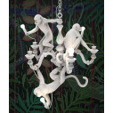 Monkey Lamp Chandelier White Seletti ambientazione