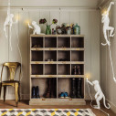 Monkey Lamp Standing Seletti ambientazione